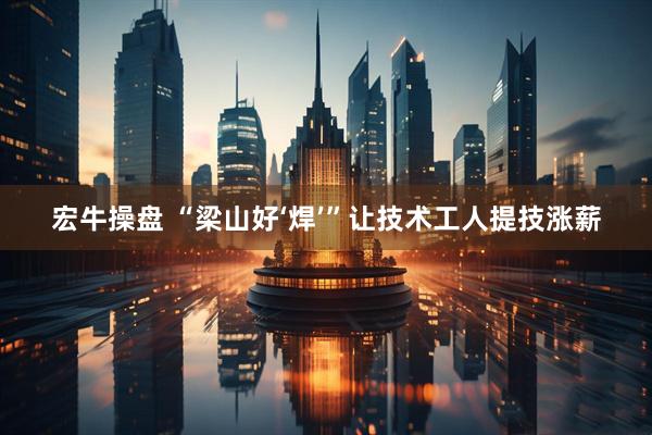 宏牛操盘 “梁山好‘焊’”让技术工人提技涨薪