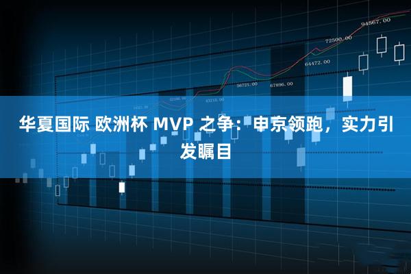 华夏国际 欧洲杯 MVP 之争：申京领跑，实力引发瞩目