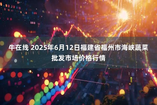 牛在线 2025年6月12日福建省福州市海峡蔬菜批发市场价格行情